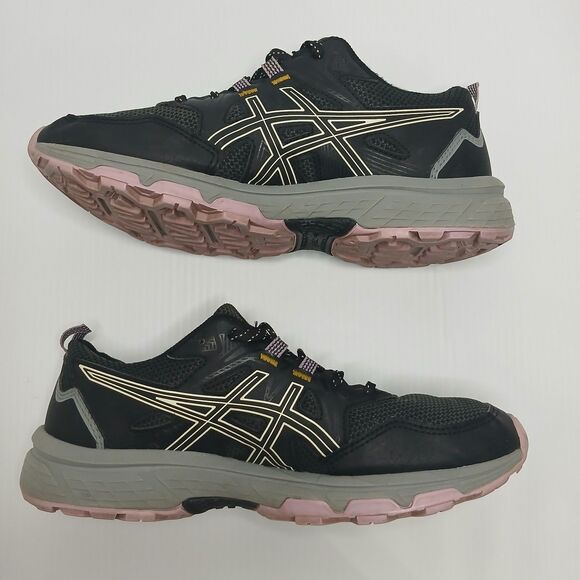 ASICS Women's Gel-Venture 8 Trail Running Shoes Black Size 8.5 Wide - Picture 6 of 9